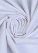 White Self Flower Work Raymond Ethnic Fabric